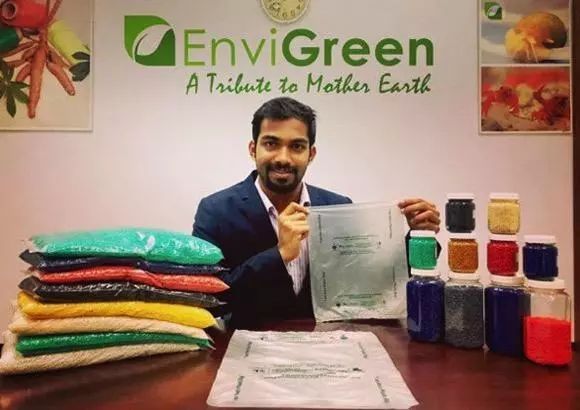 改性尼龍等塑料袋的革命:印度公司發(fā)明可以吃的有機(jī)環(huán)保袋